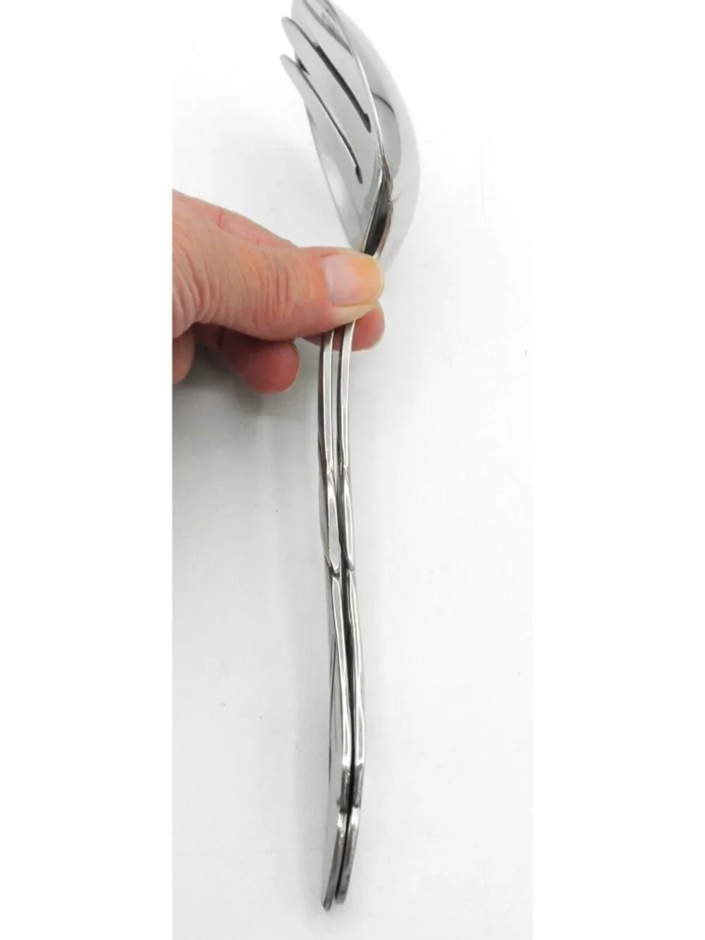 Eden Stainless By Oneida Casserole Spoon and Meat Fork 2 Piece Set